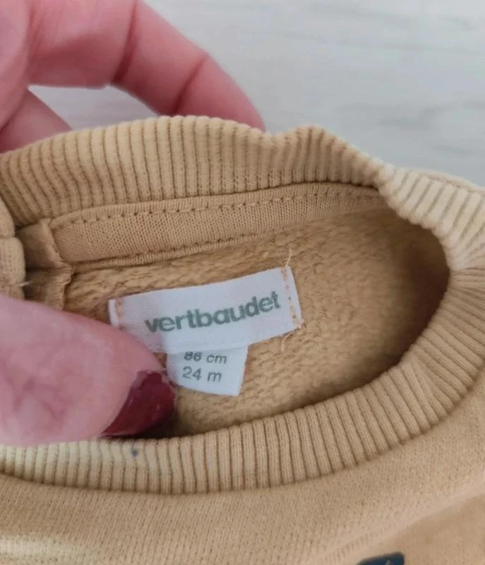 Suéter bege 🧸 Tamanho 24 meses 🧸 Vertbaudet – photo 4